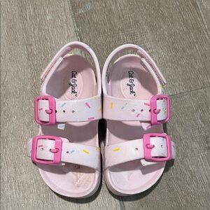 Cat & Jack Light Pink Sprinkle Kids Sandals